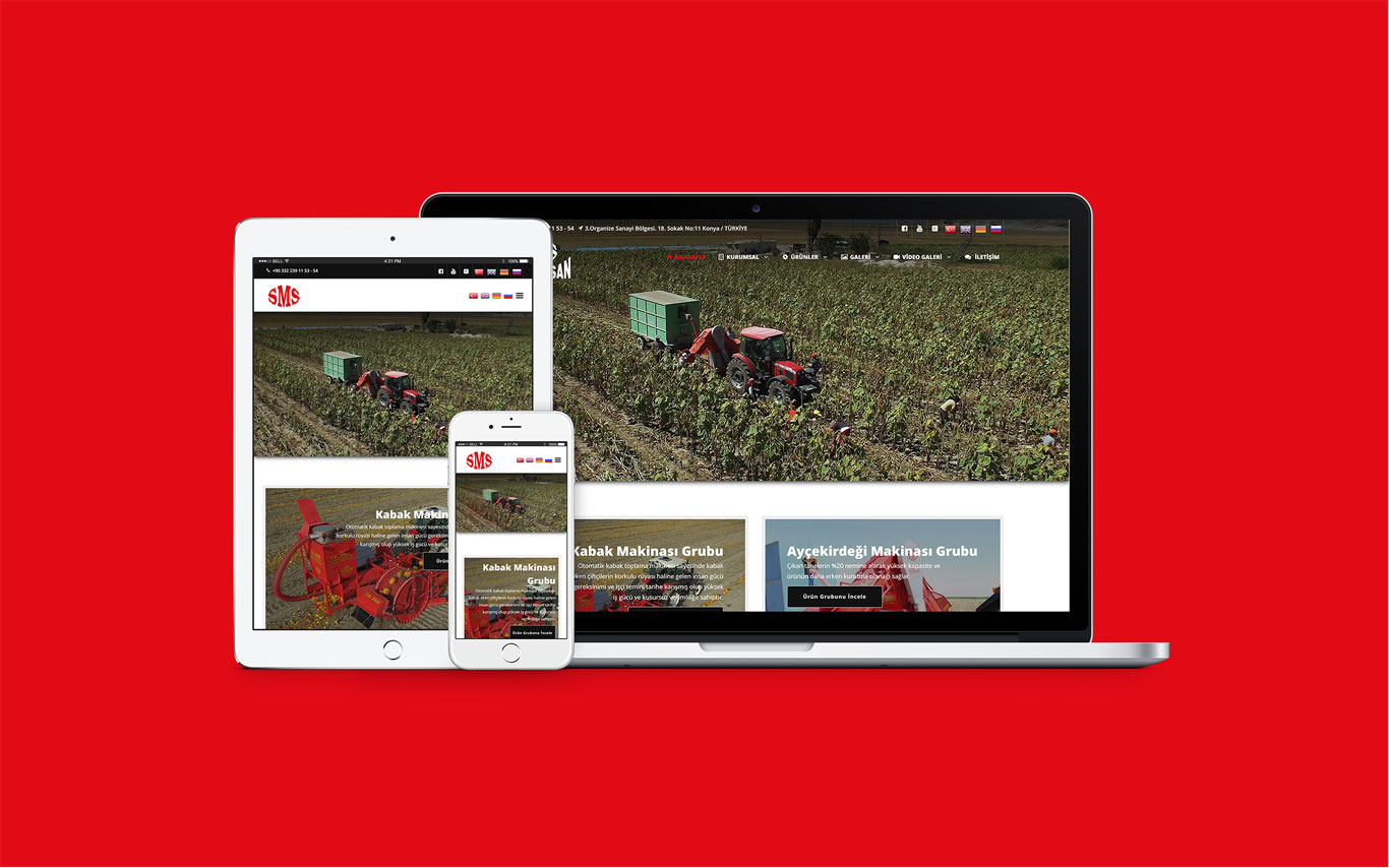 Selmaksan Web Tasarım Çalışması